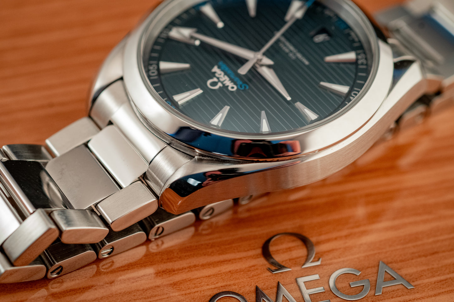 Omega Seamaster Aqua Terra Blue Dial 41MM 2020 Ref 220.10.41.21.03.001 Box And Papers