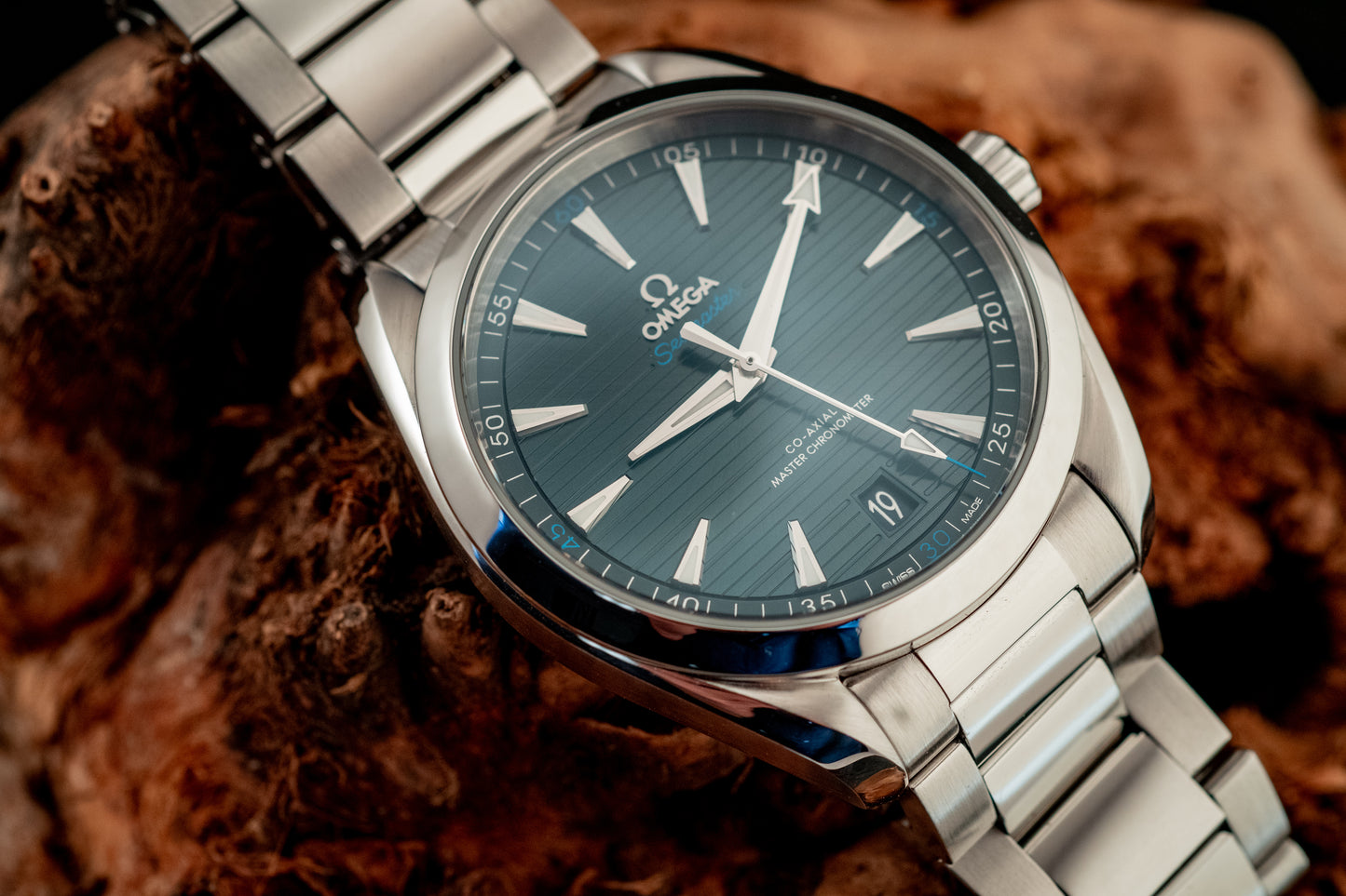 Omega Seamaster Aqua Terra Blue Dial 41MM 2020 Ref 220.10.41.21.03.001 Box And Papers