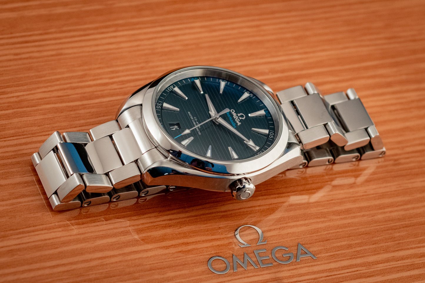Omega Seamaster Aqua Terra Blue Dial 41MM 2020 Ref 220.10.41.21.03.001 Box And Papers