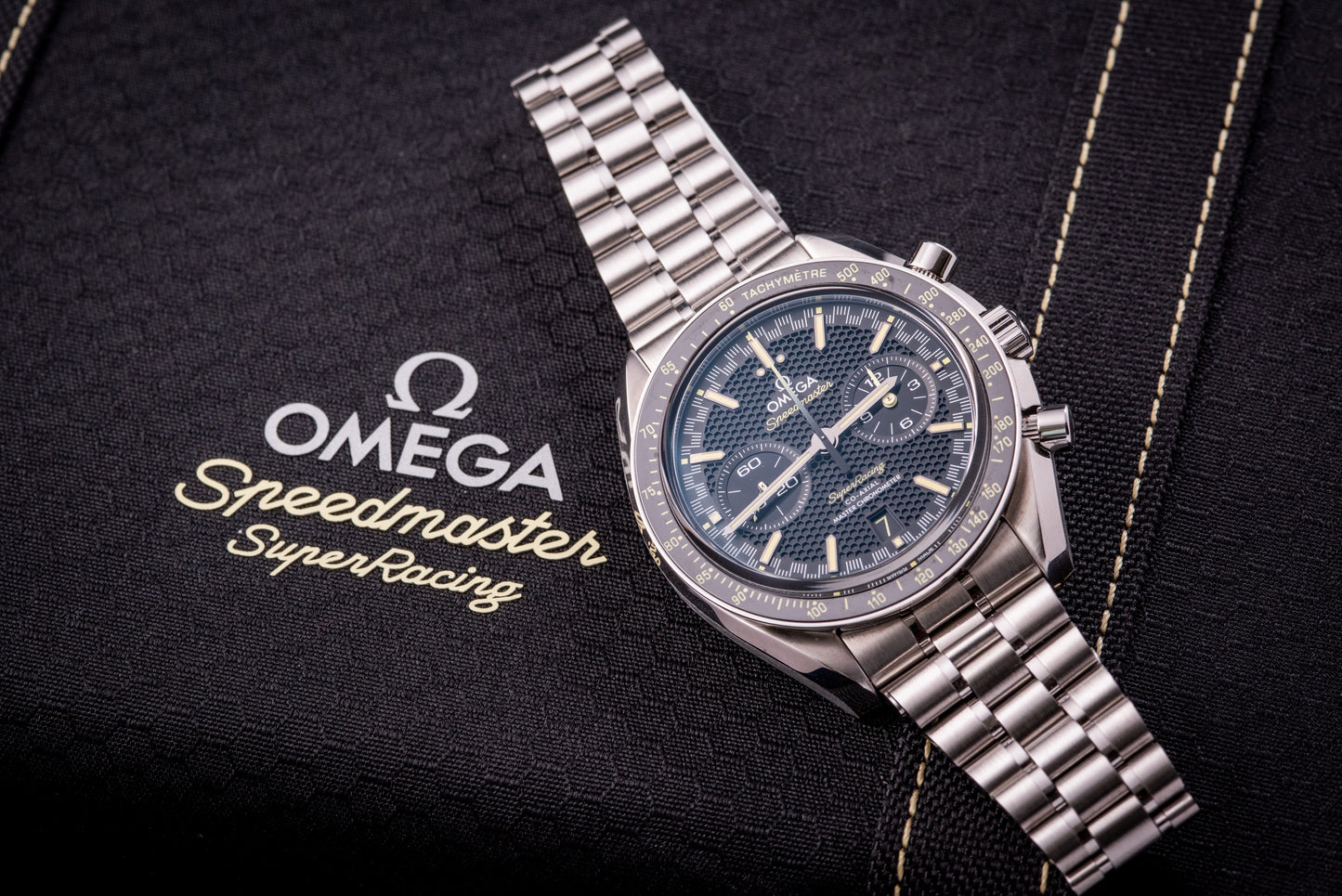 Omega Speedmaster Super Racing Co-Axial 2024 Ref 329.30.44.51.01.003 Box And Papers