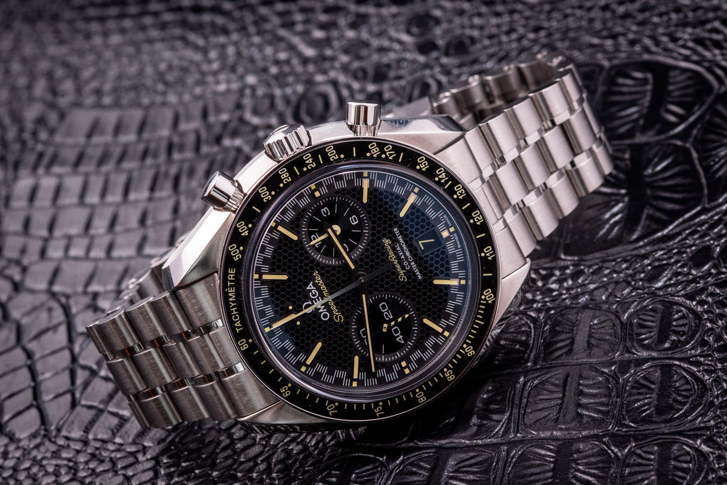 Omega Speedmaster Super Racing Co-Axial 2024 Ref 329.30.44.51.01.003 Box And Papers