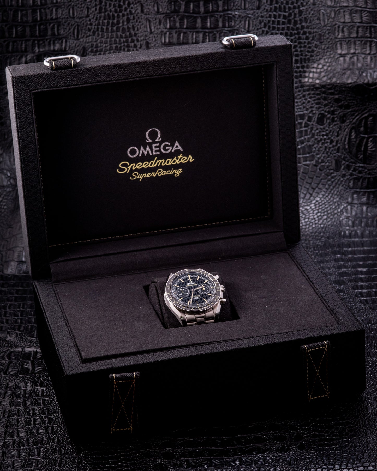 Omega Speedmaster Super Racing Co-Axial 2024 Ref 329.30.44.51.01.003 Box And Papers