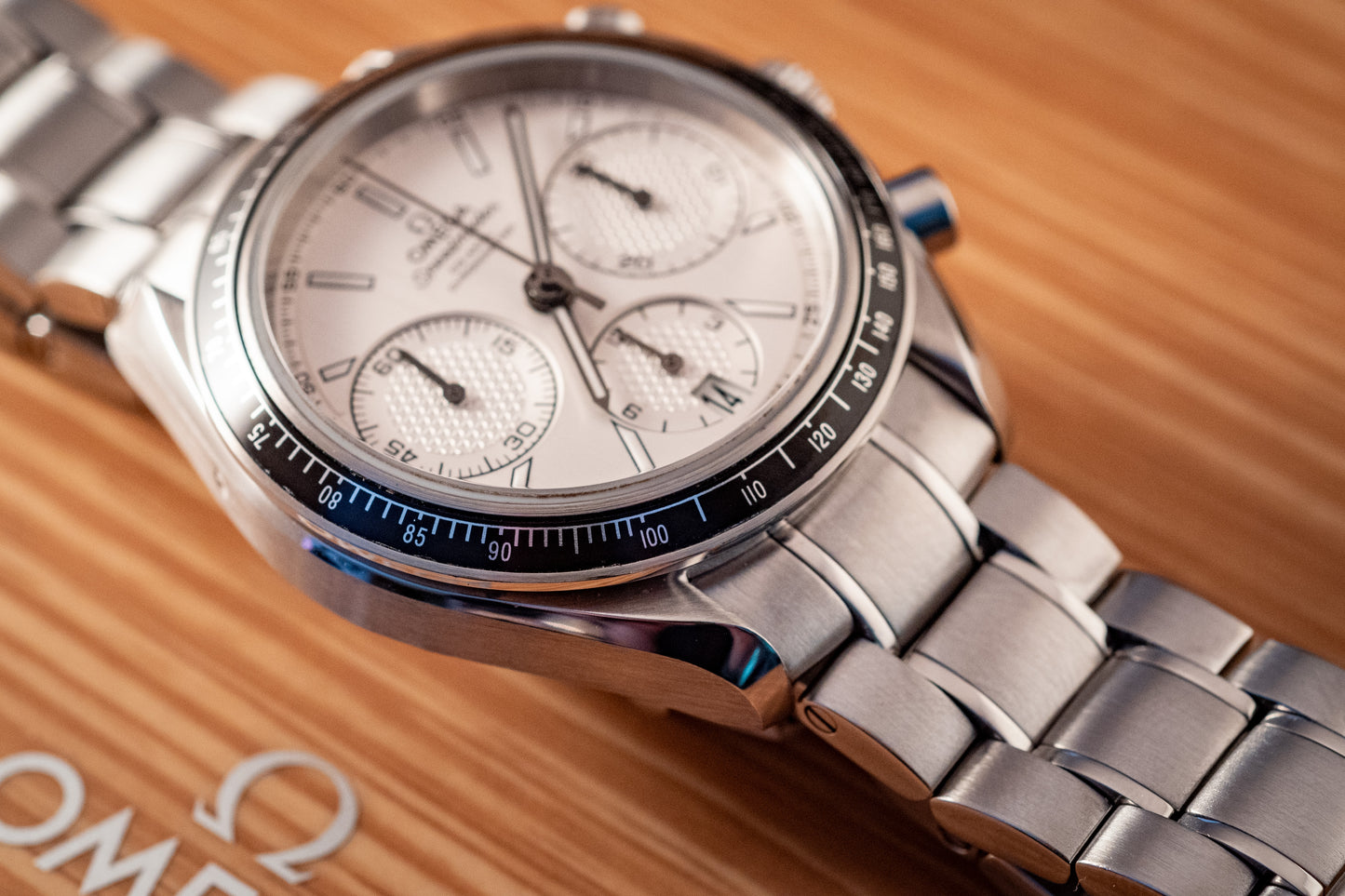 Omega Speedmaster Racing 2021 White Dial Box And Papers Ref 326.30.40.50.02.001