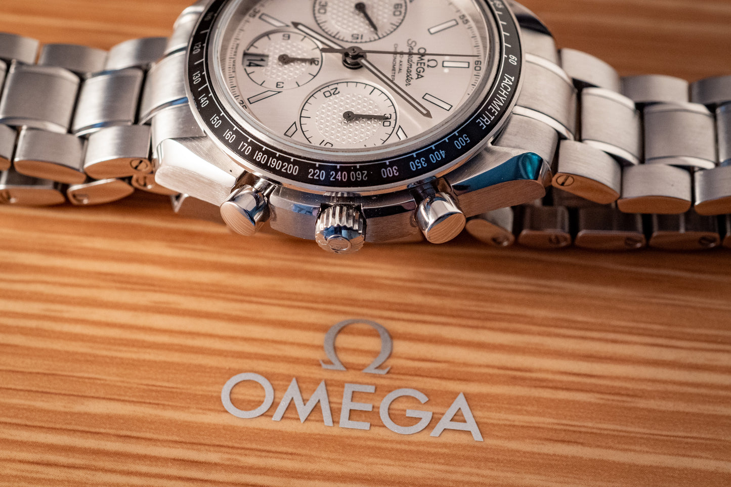 Omega Speedmaster Racing 2021 White Dial Box And Papers Ref 326.30.40.50.02.001