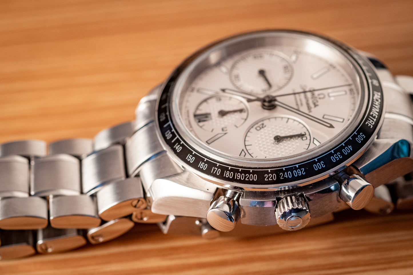 Omega Speedmaster Racing 2021 White Dial Box And Papers Ref 326.30.40.50.02.001