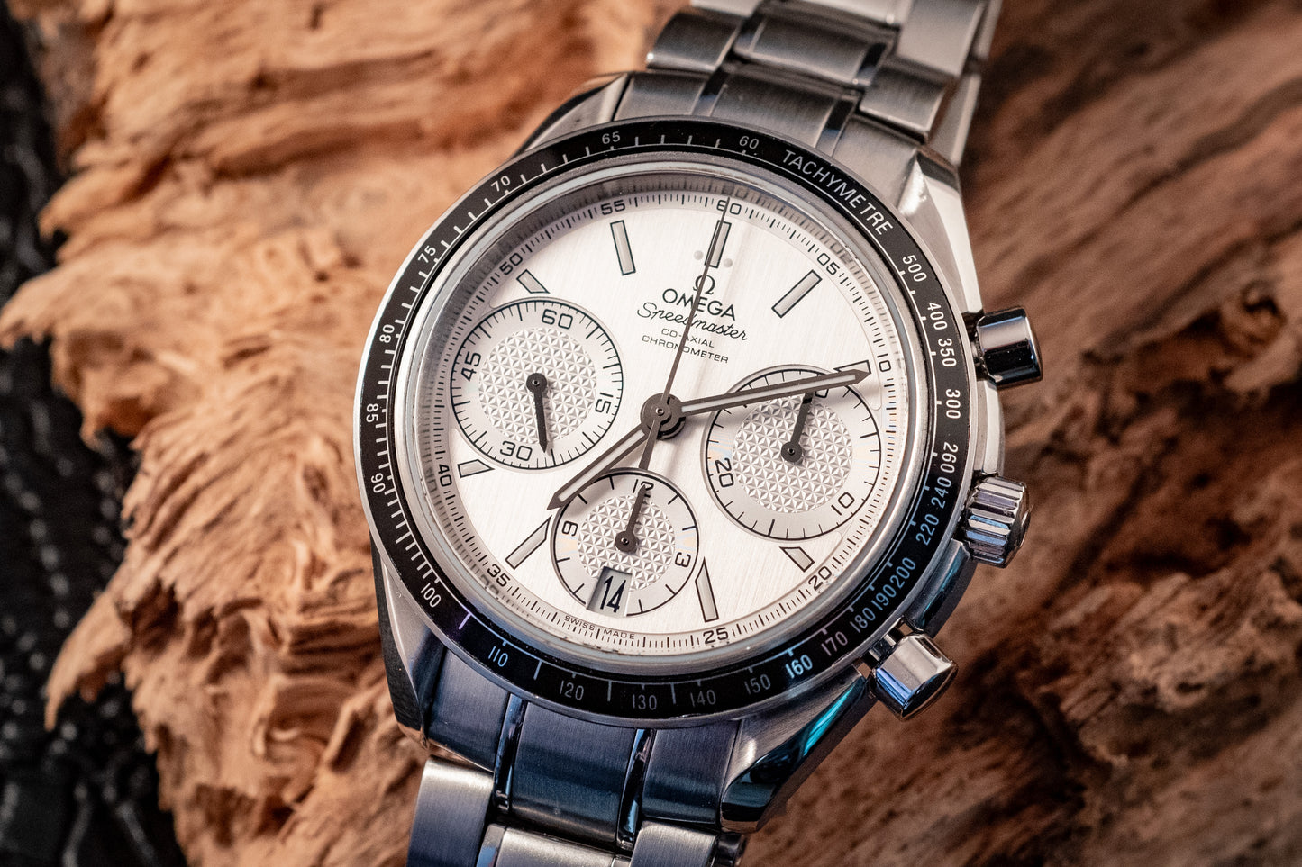 Omega Speedmaster Racing 2021 White Dial Box And Papers Ref 326.30.40.50.02.001