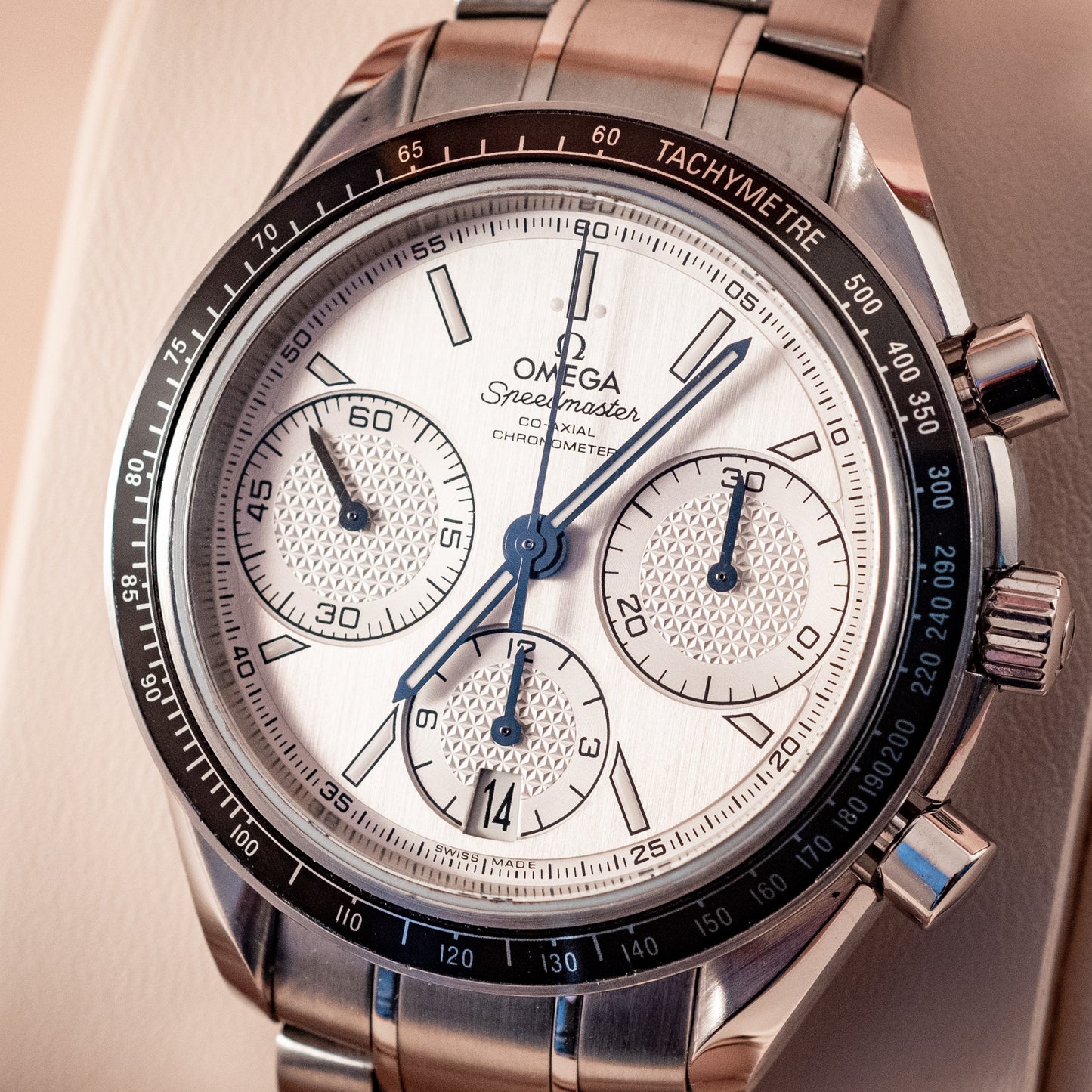 Omega Speedmaster Racing 2021 White Dial Box And Papers Ref 326.30.40.50.02.001