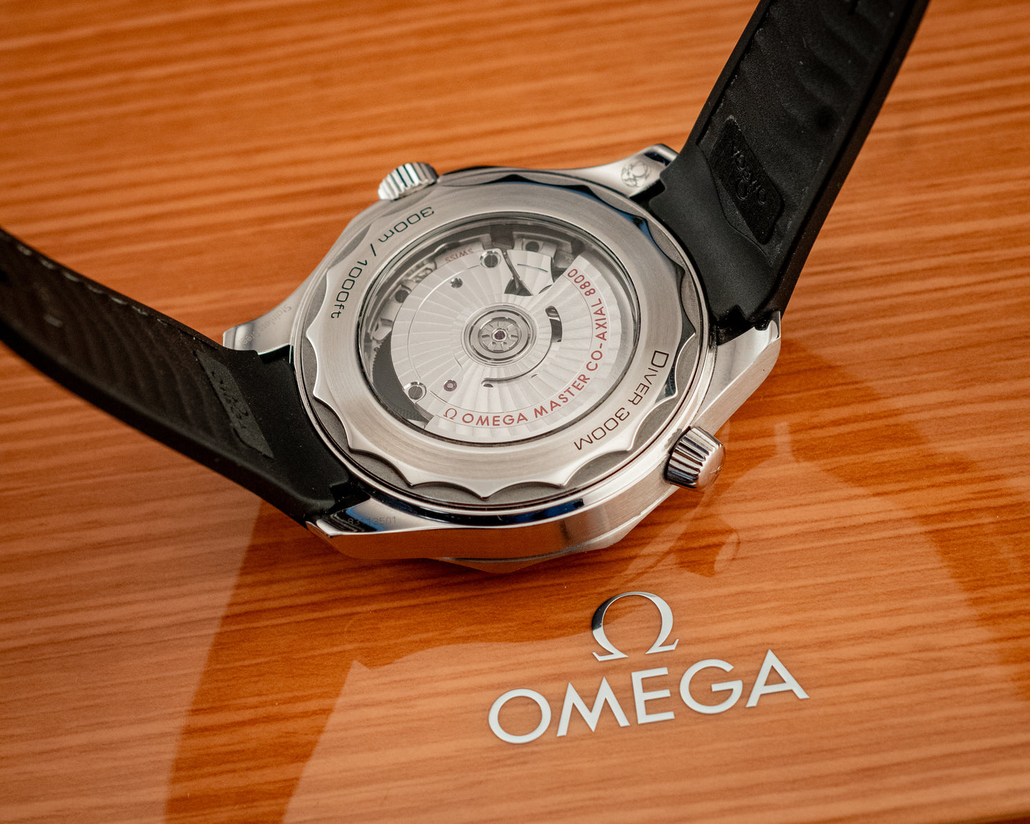 Omega 2024 Seamaster Diver 300M 42MM White Wave Box And Papers Ref 210.32.42.20.04.001