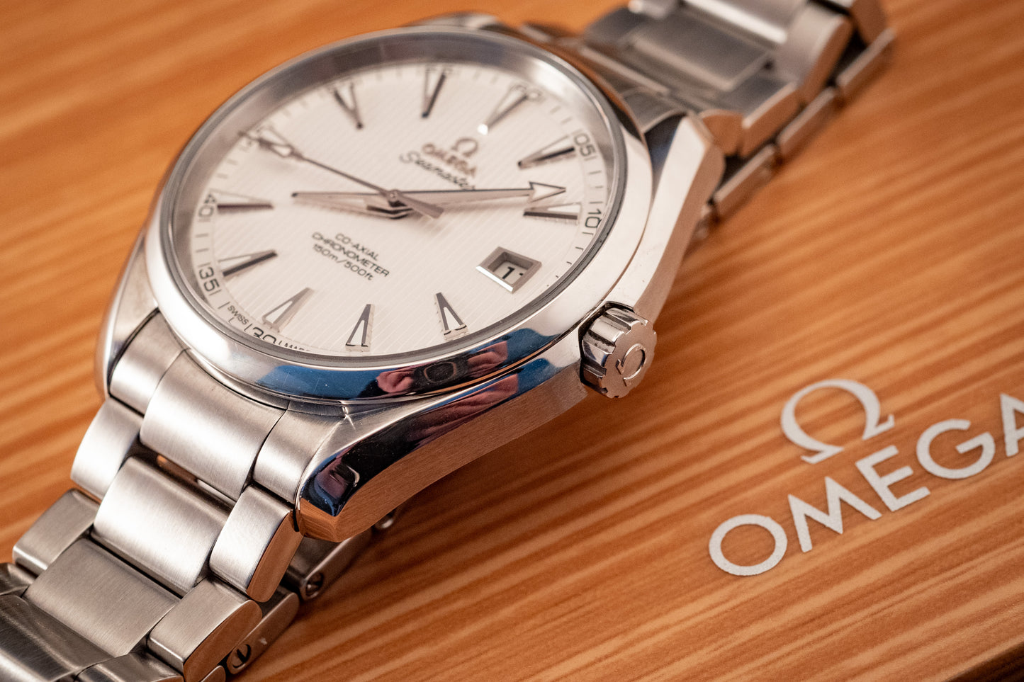 Omega Seamaster Aqua Terra White Dial 2021 Box And Papers Ref 231.10.42.21.02.001