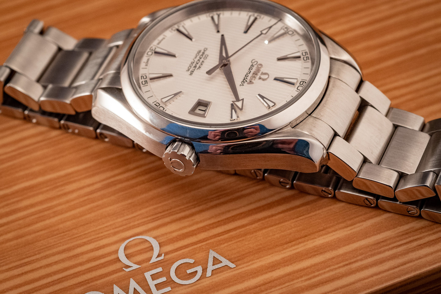 Omega Seamaster Aqua Terra White Dial 2021 Box And Papers Ref 231.10.42.21.02.001