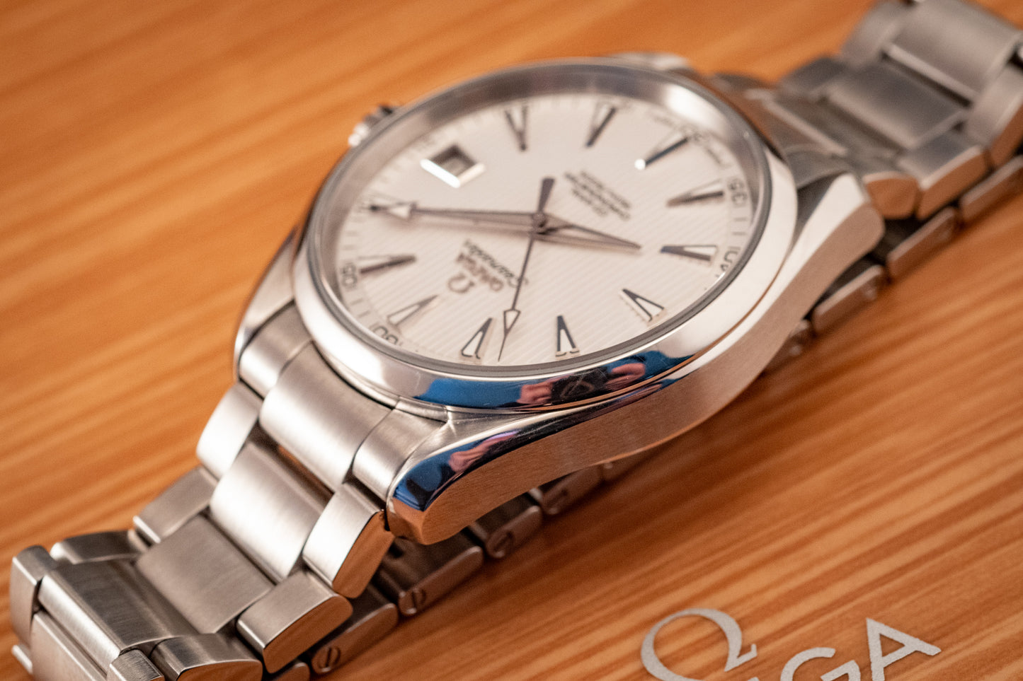 Omega Seamaster Aqua Terra White Dial 2021 Box And Papers Ref 231.10.42.21.02.001