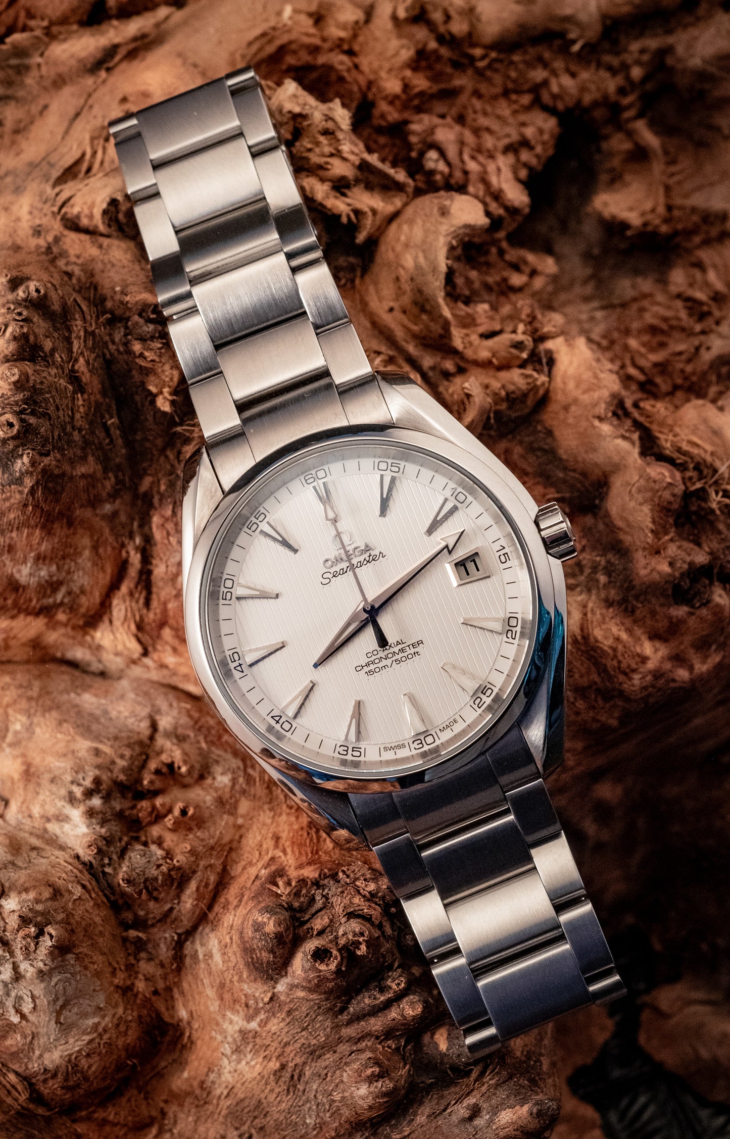 Omega Seamaster Aqua Terra White Dial 2021 Box And Papers Ref 231.10.42.21.02.001