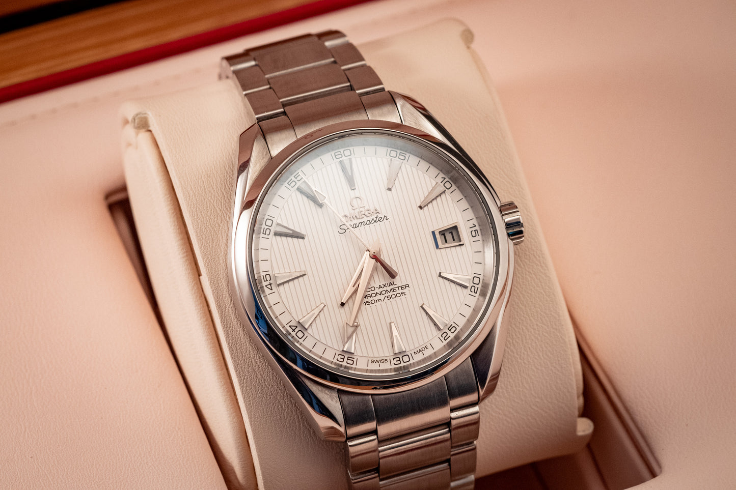 Omega Seamaster Aqua Terra White Dial 2021 Box And Papers Ref 231.10.42.21.02.001
