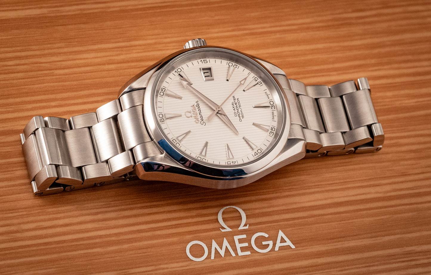 Omega Seamaster Aqua Terra White Dial 2021 Box And Papers Ref 231.10.42.21.02.001