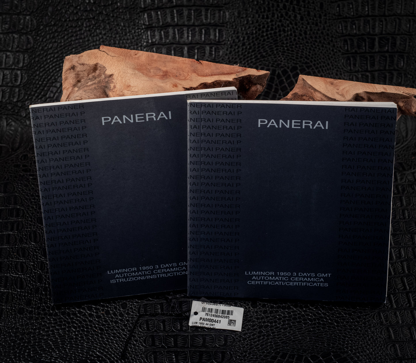 Panerai Luminor 1950 Ceramic 2016 2 Extra Leather Straps Box And Papers Ref PAM00441