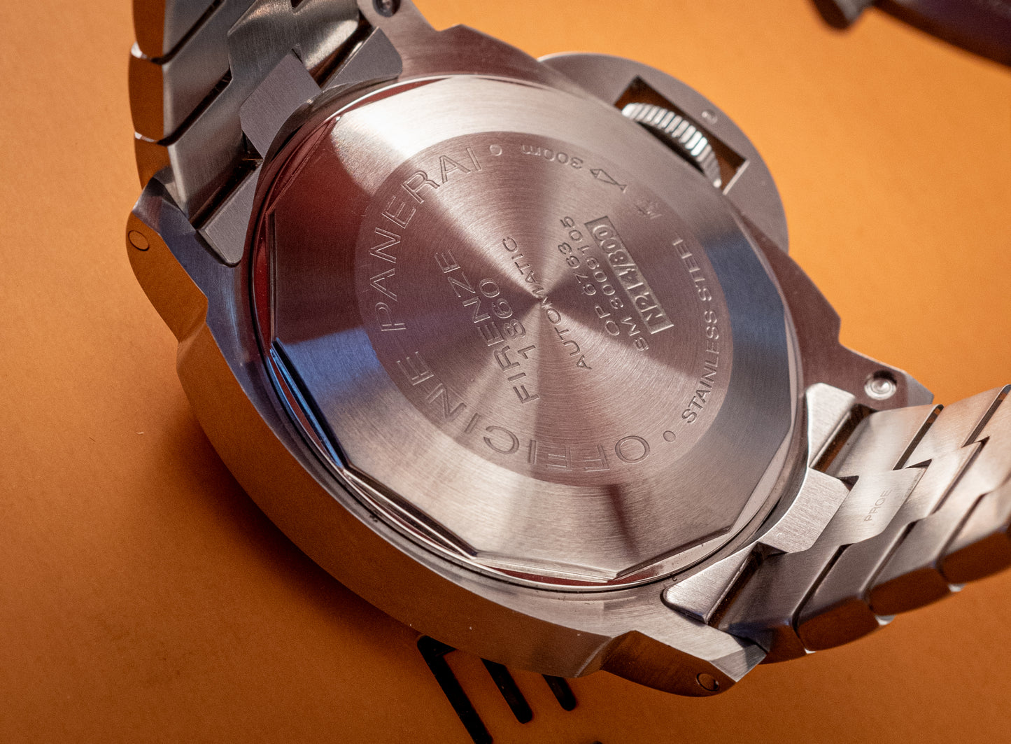 Panerai Luminor Marina On Bracelet Box And Papers Ref PAM00299