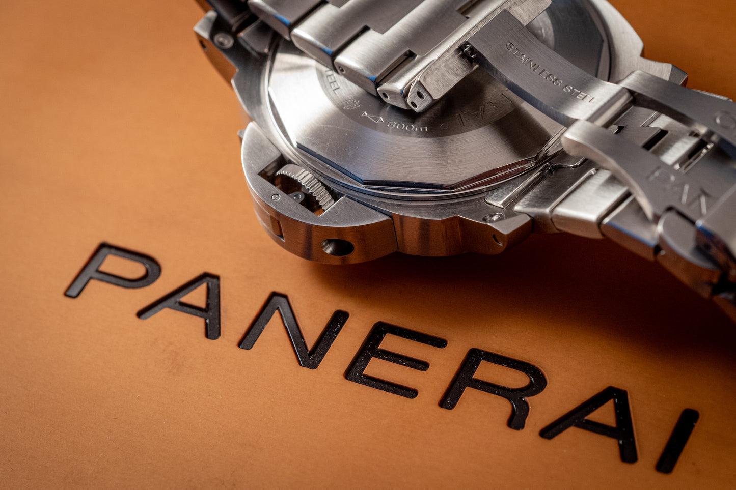 Panerai Luminor Marina On Bracelet Box And Papers Ref PAM00299