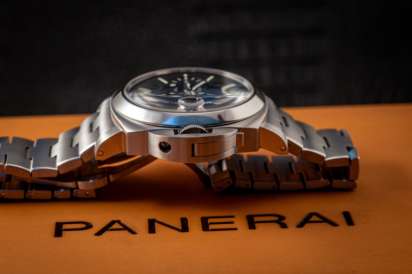Panerai Luminor Marina On Bracelet Box And Papers Ref PAM00299