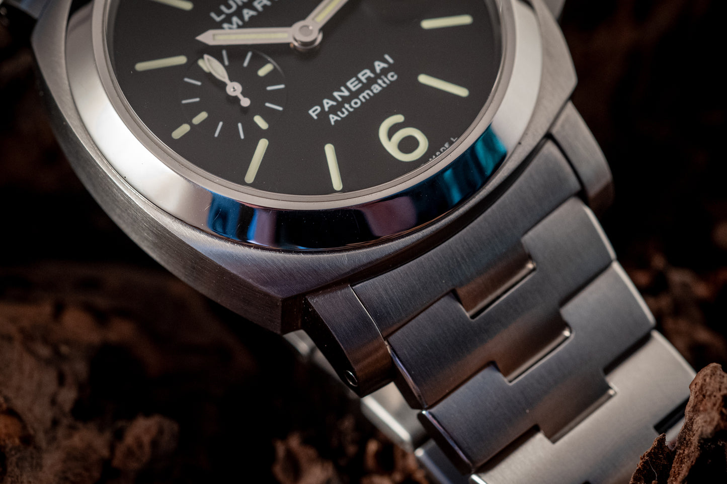 Panerai Luminor Marina On Bracelet Box And Papers Ref PAM00299