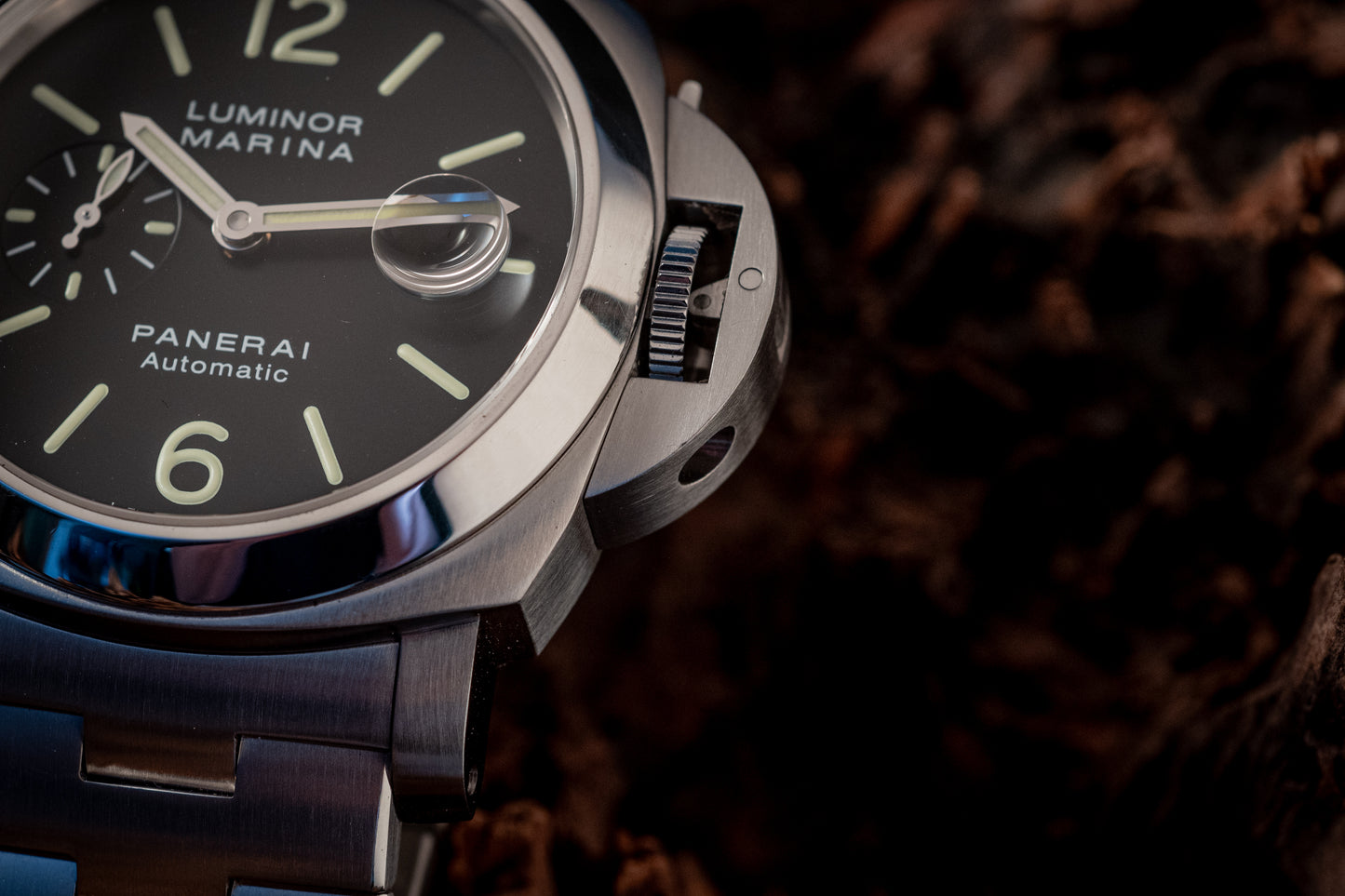 Panerai Luminor Marina On Bracelet Box And Papers Ref PAM00299