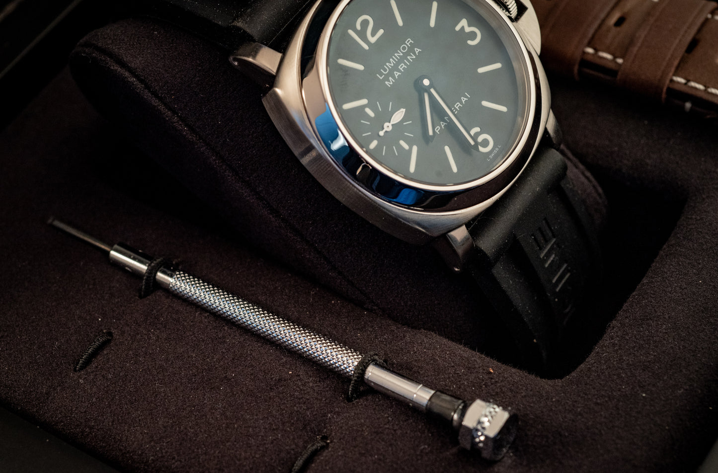 Panerai Luminor Marina Ref PAM00111 Box And Papers Extra Strap And Tool