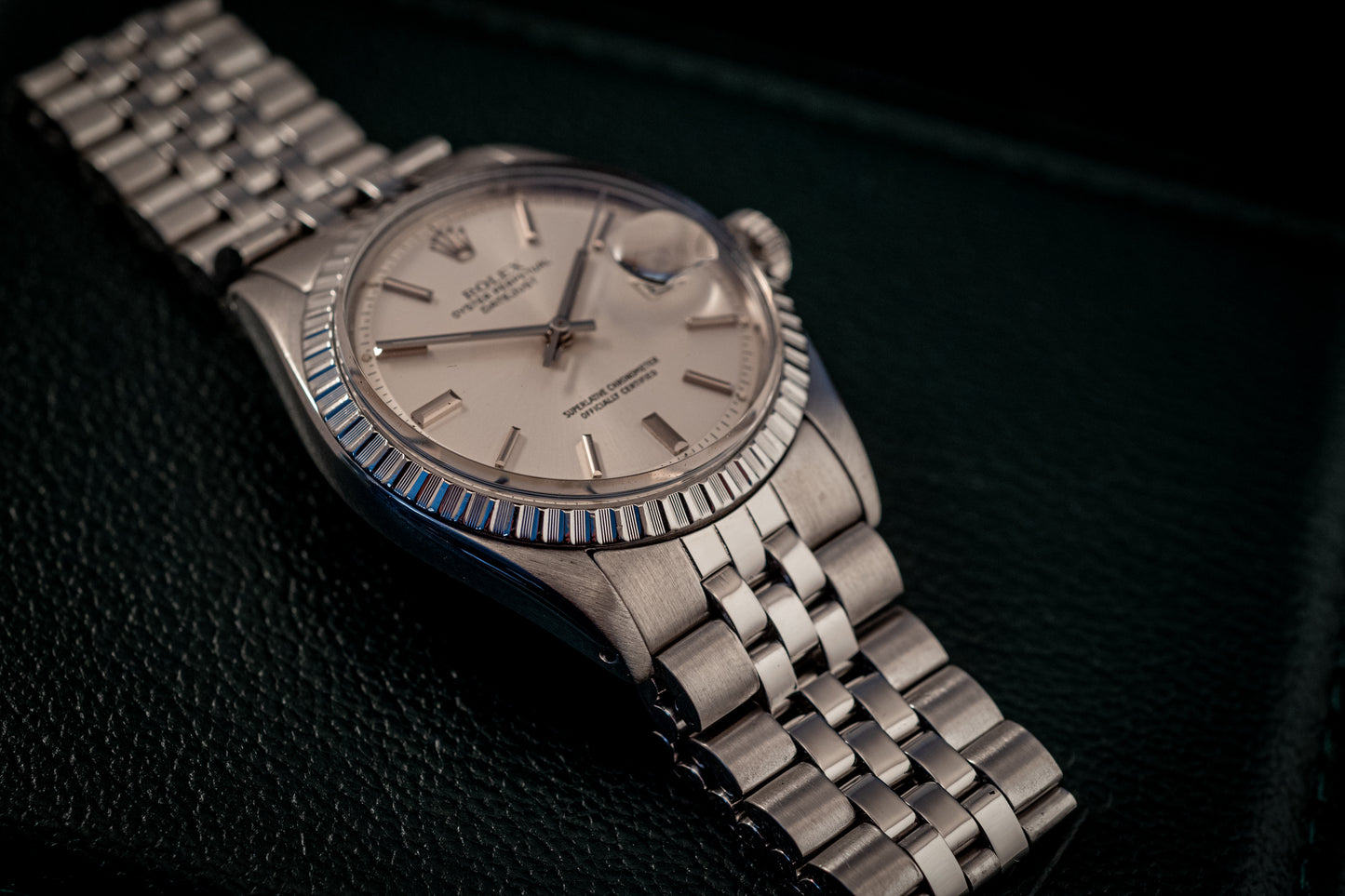 Rolex Datejust 36MM Stainless Steel Silver Dial Ref 1603