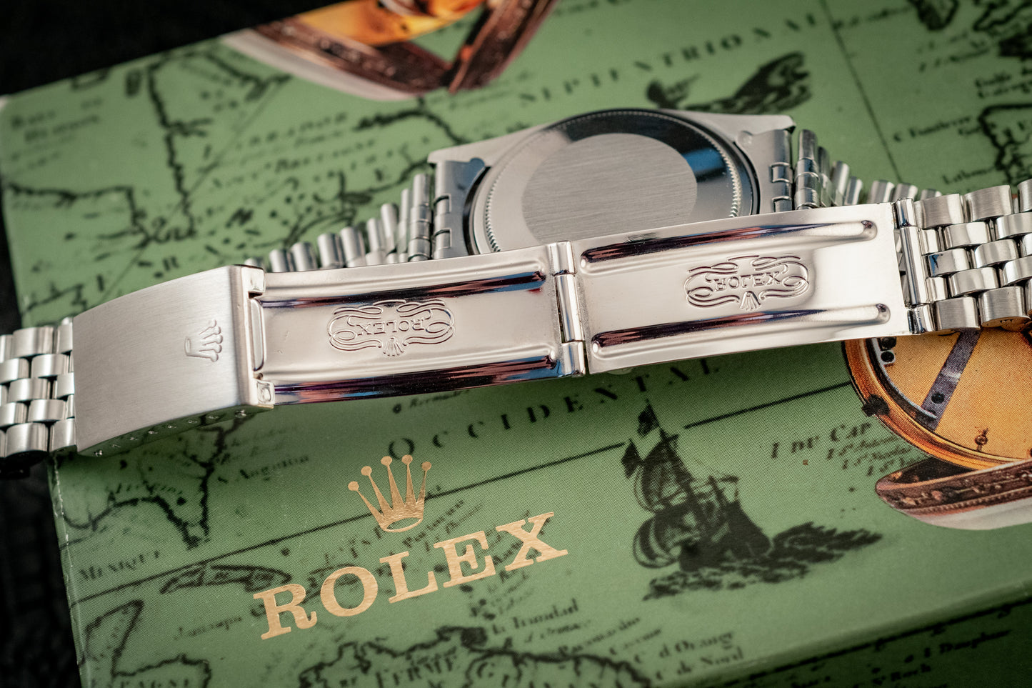 Rolex Datejust 36MM Stainless Steel Fluted Jubilee Silver Dial Ref 1603