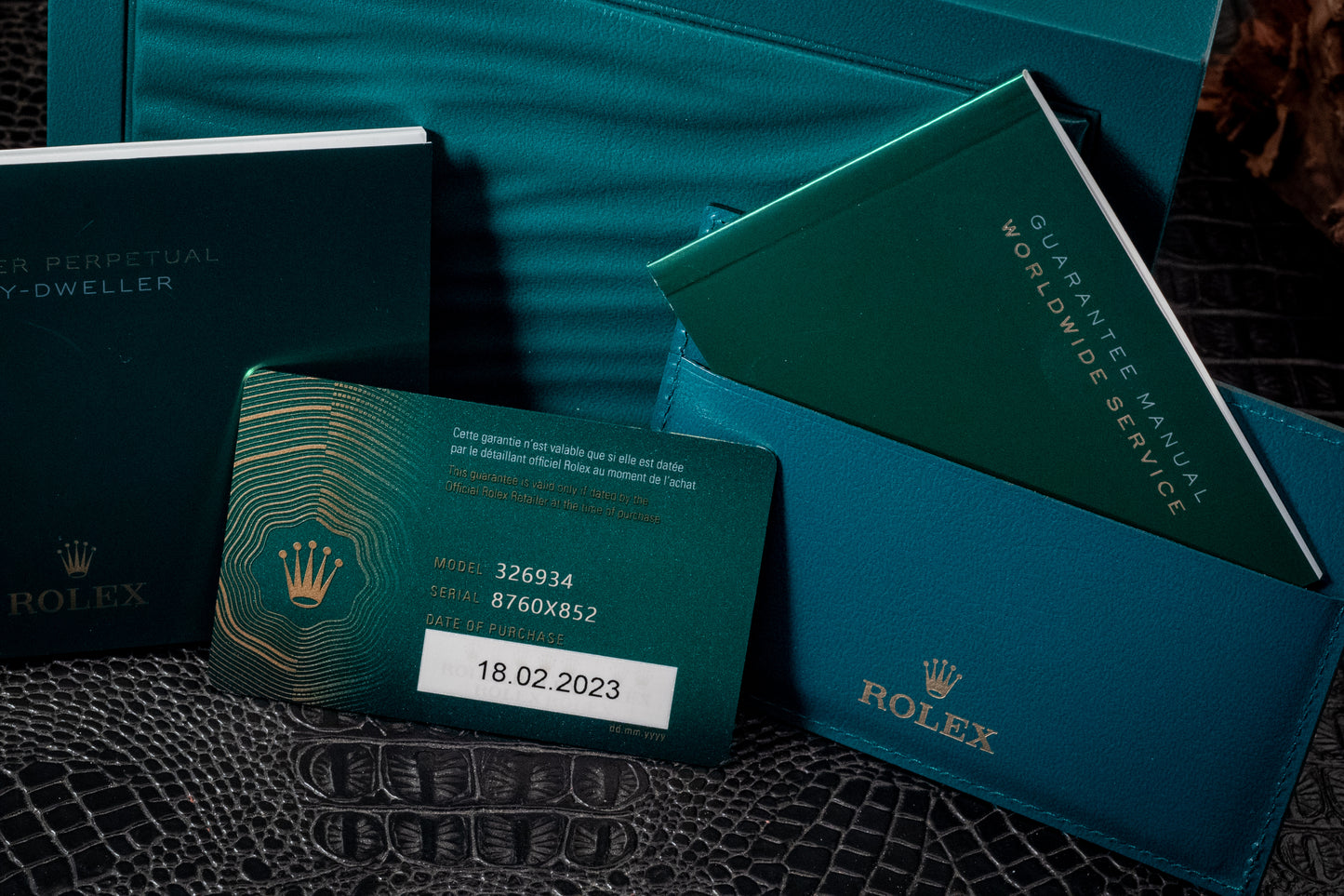 Rolex Sky Dweller 42mm Black Dial 2023 Box And Papers Ref 326934