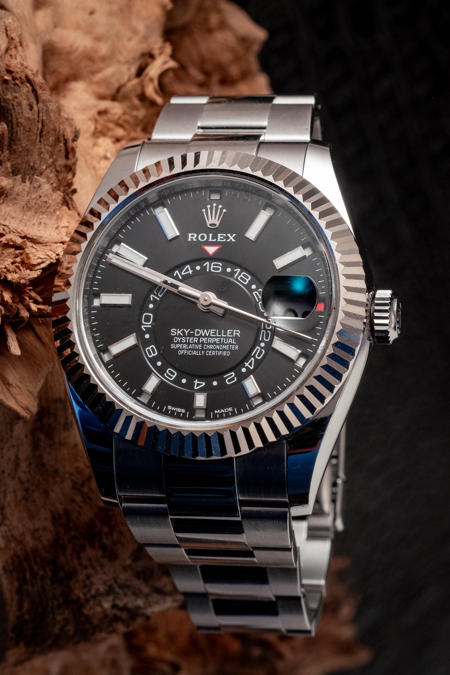 Rolex Sky Dweller 42mm Black Dial 2023 Box And Papers Ref 326934