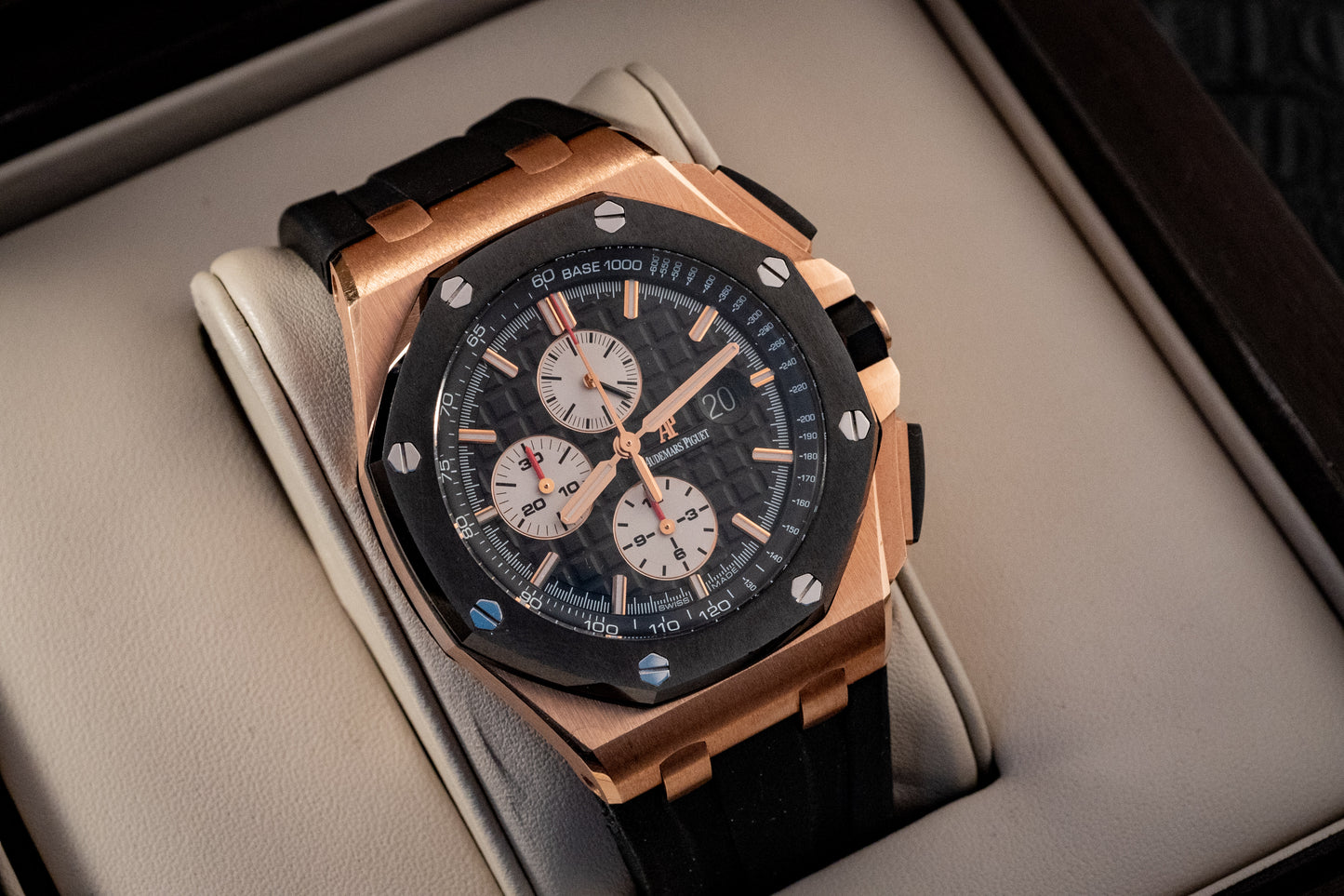 Audemars Piguet Royal Oak Offshore Chronograph 44MM Box And Archive Papers Ref 26400RO.OO.A002CA.01