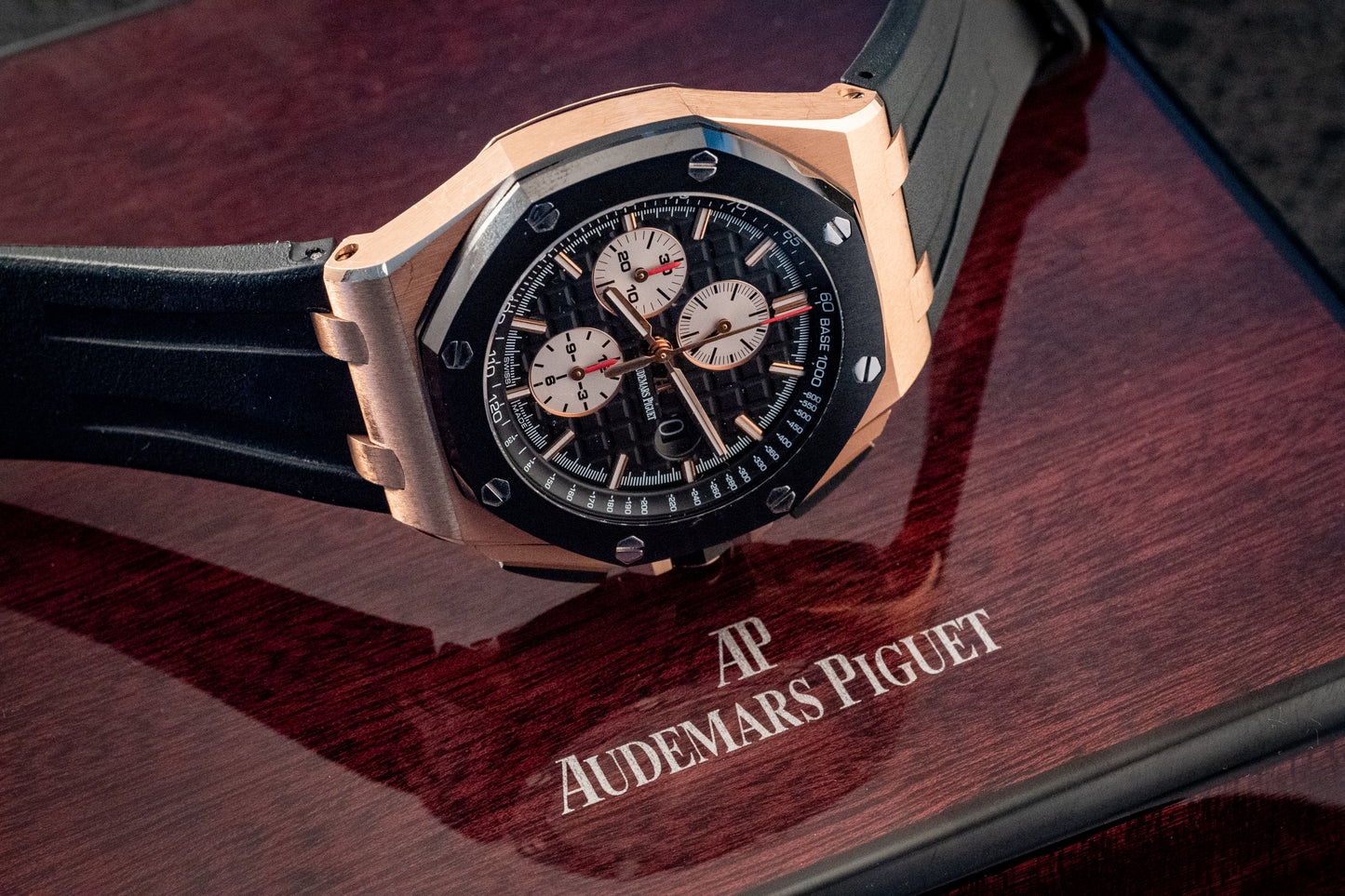 Audemars Piguet Royal Oak Offshore Chronograph 44MM Box And Archive Papers Ref 26400RO.OO.A002CA.01