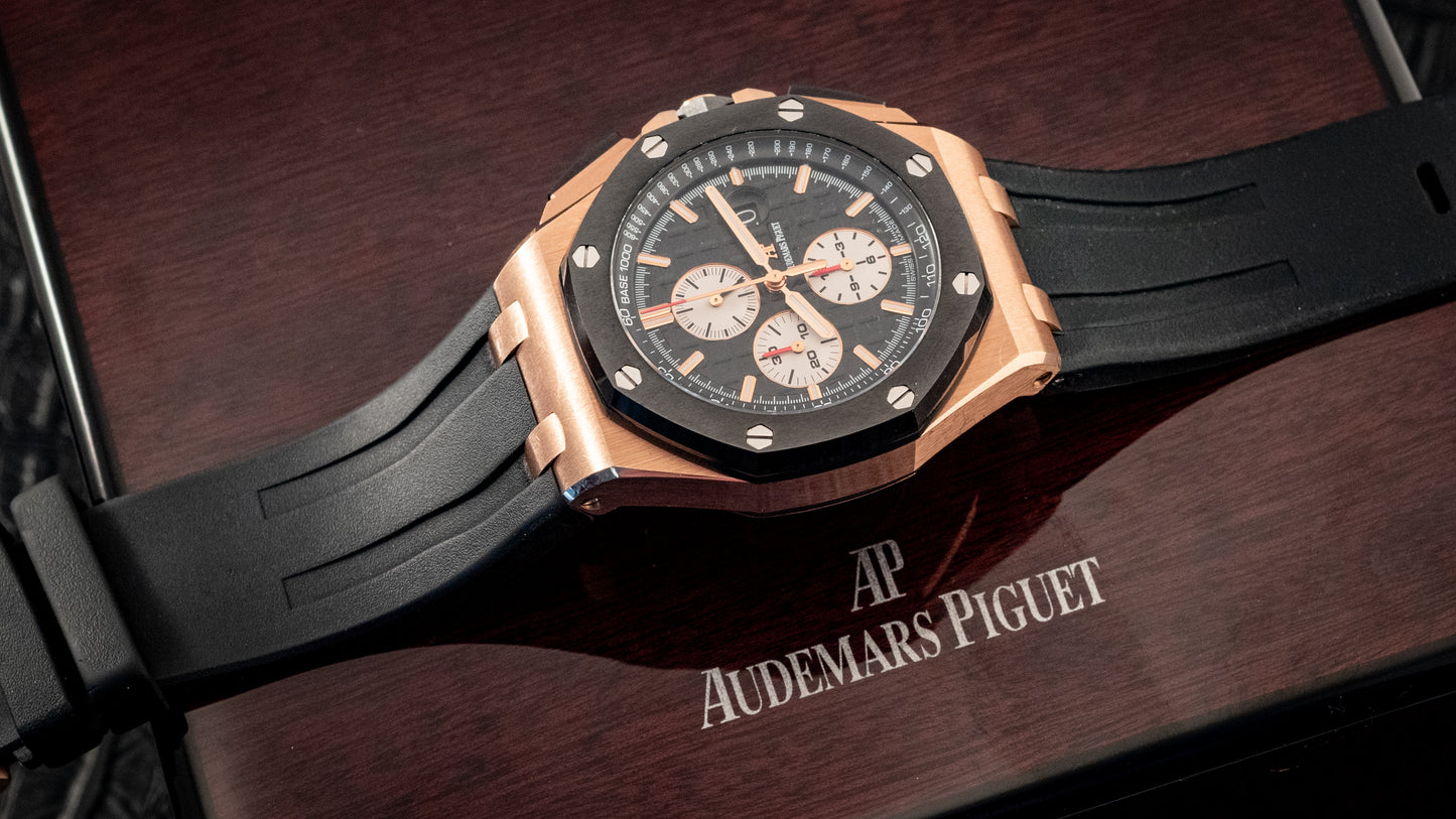 Audemars Piguet Royal Oak Offshore Chronograph 44MM Box And Archive Papers Ref 26400RO.OO.A002CA.01
