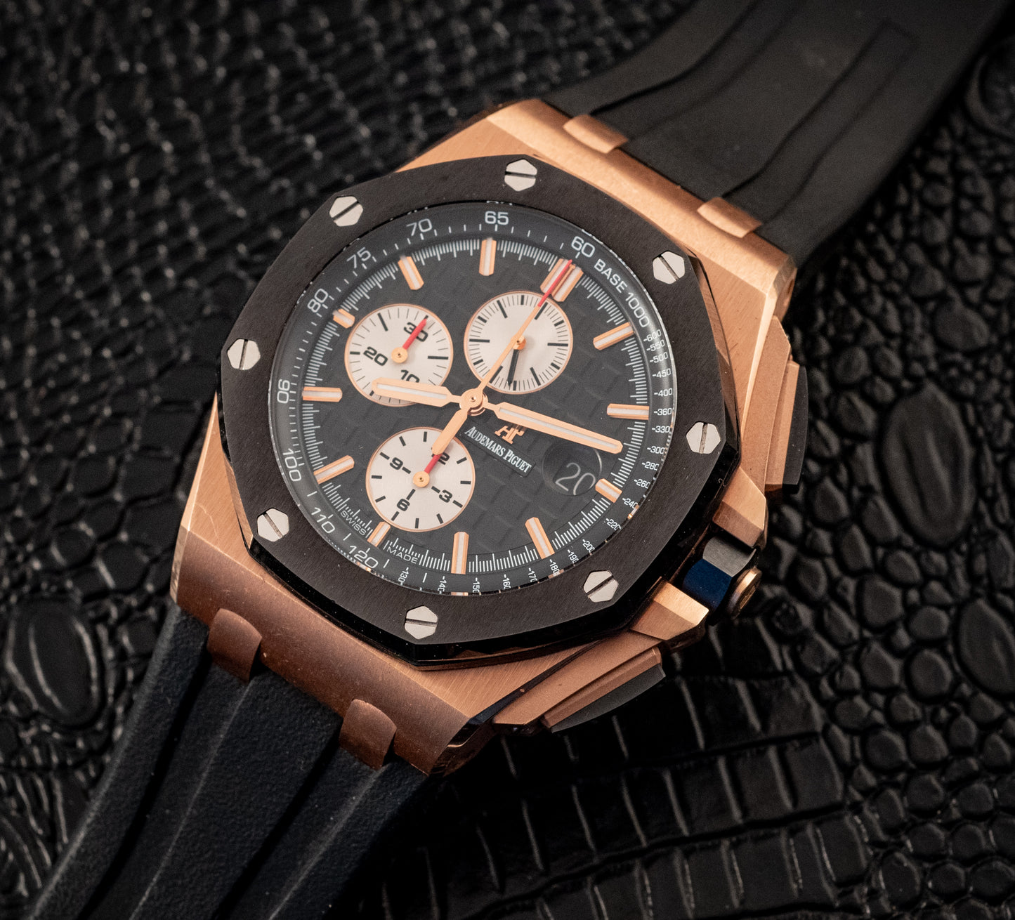 Audemars Piguet Royal Oak Offshore Chronograph 44MM Box And Archive Papers Ref 26400RO.OO.A002CA.01