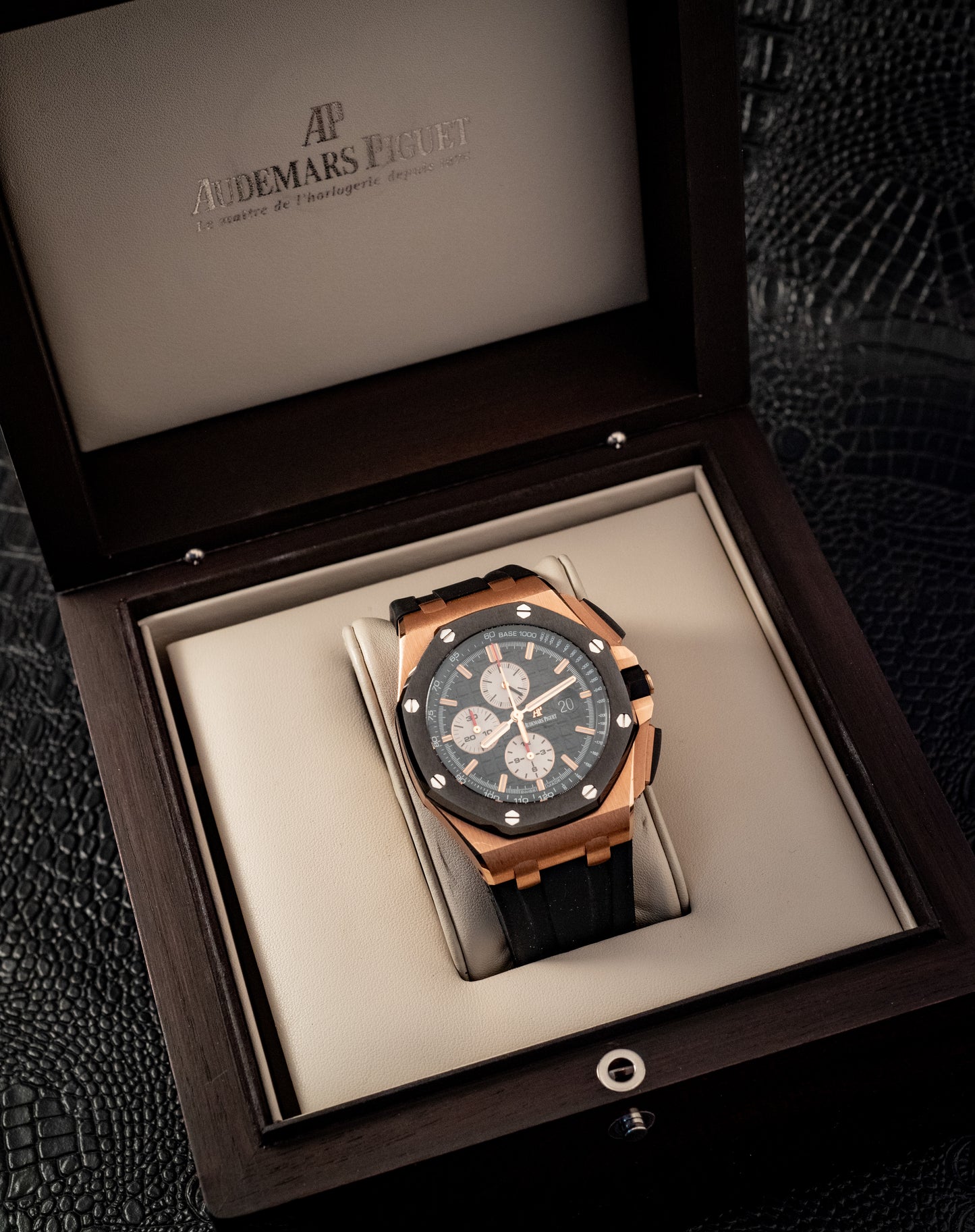 Audemars Piguet Royal Oak Offshore Chronograph 44MM Box And Archive Papers Ref 26400RO.OO.A002CA.01