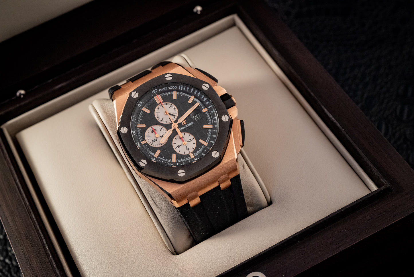 Audemars Piguet Royal Oak Offshore Chronograph 44MM Box And Archive Papers Ref 26400RO.OO.A002CA.01