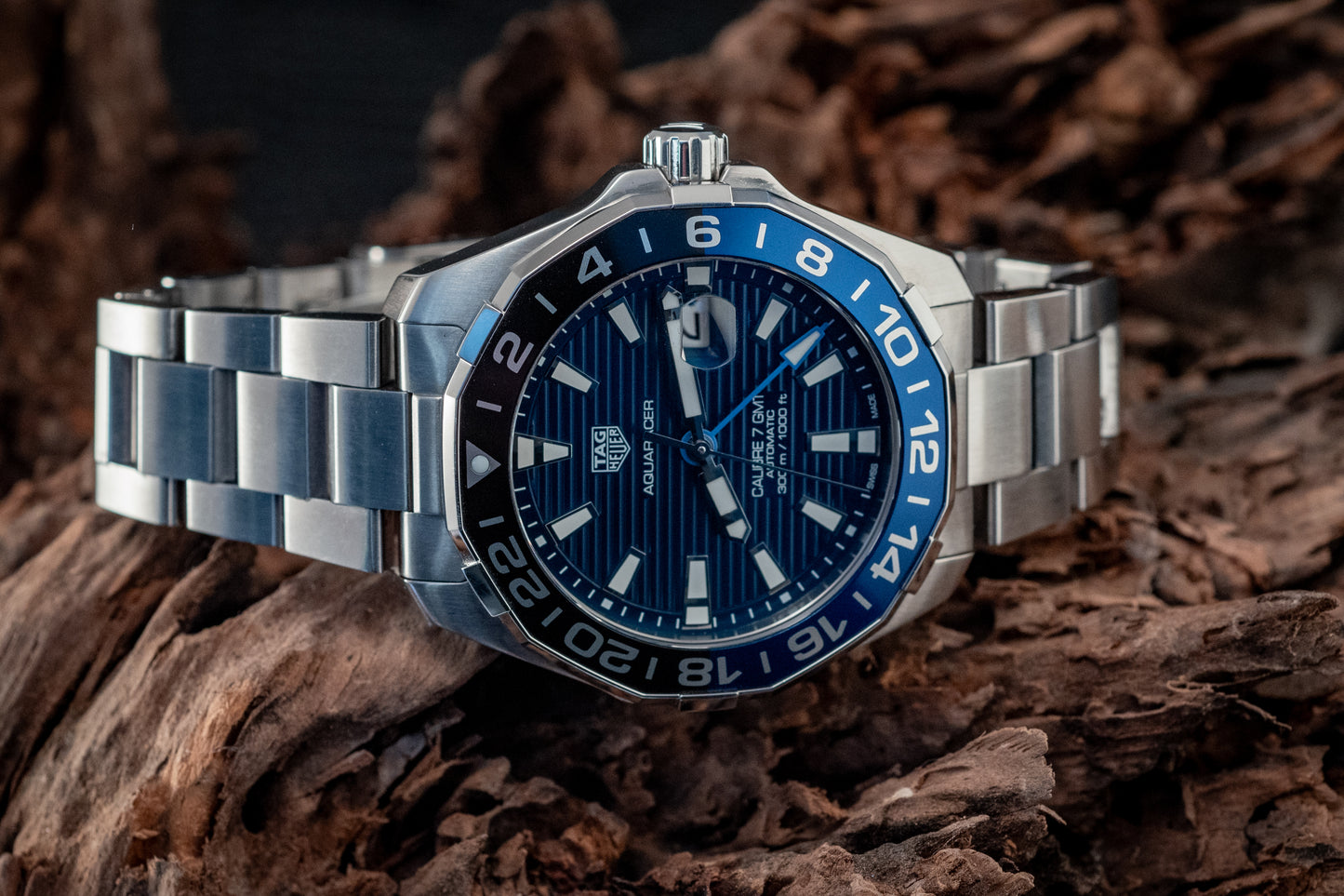 TAG Heuer 2023 Aquaracer 43MM Batman Box And Papers Ref WAY201T.BA0927