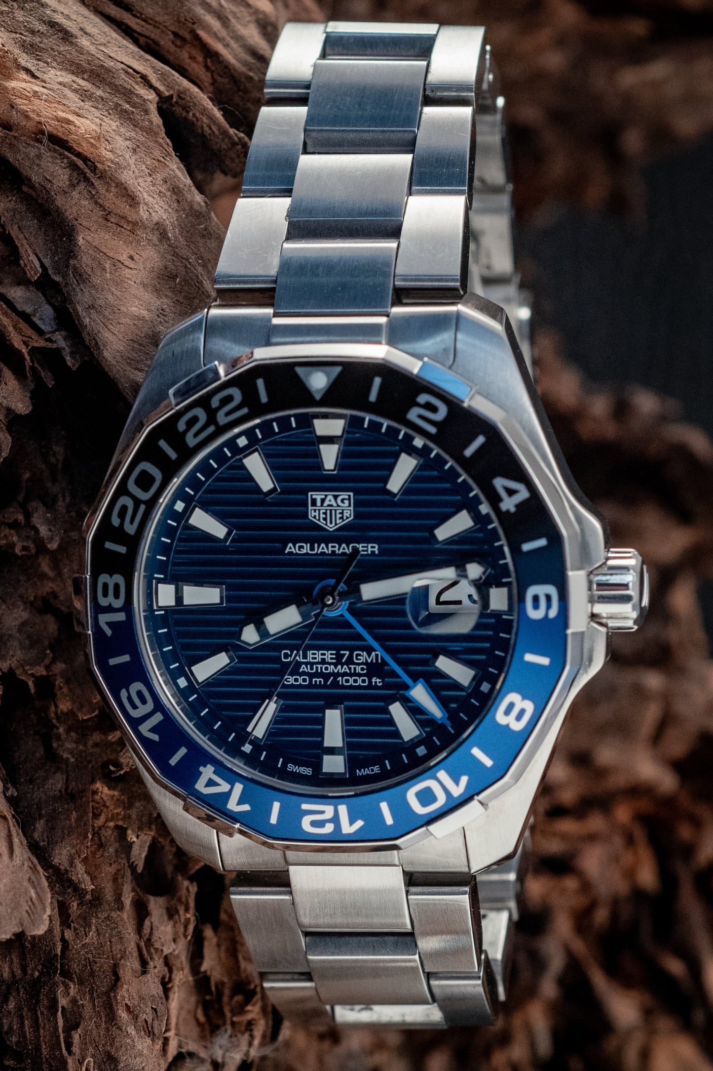 TAG Heuer 2023 Aquaracer 43MM Batman Box And Papers Ref WAY201T.BA0927