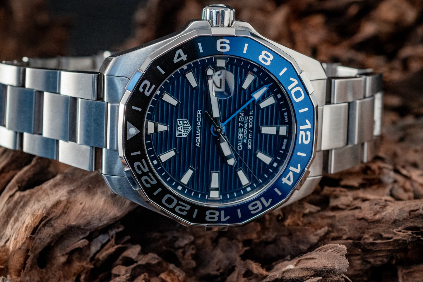TAG Heuer 2023 Aquaracer 43MM Batman Box And Papers Ref WAY201T.BA0927