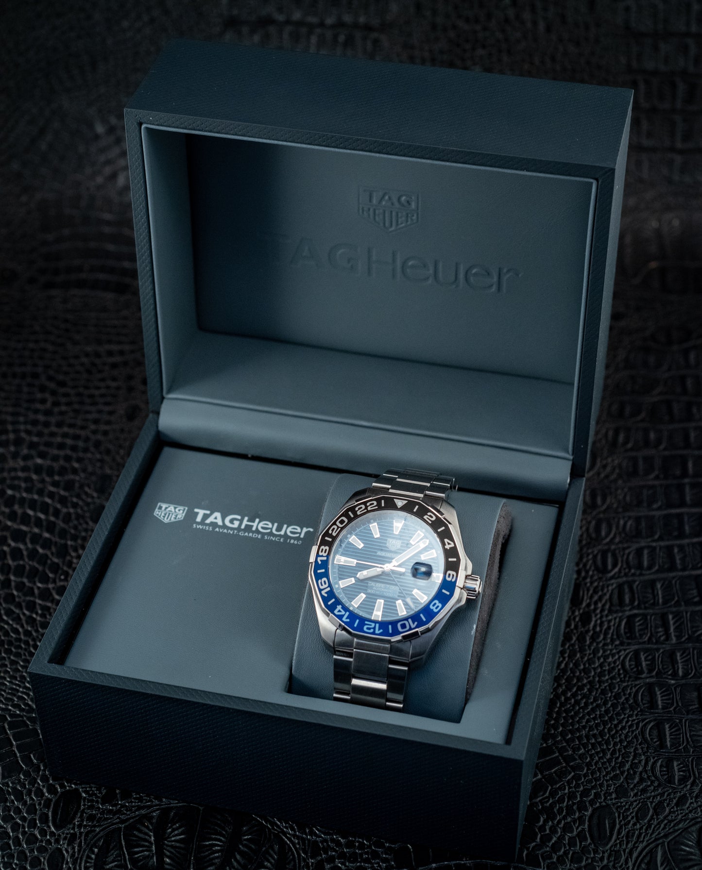 TAG Heuer 2023 Aquaracer 43MM Batman Box And Papers Ref WAY201T.BA0927