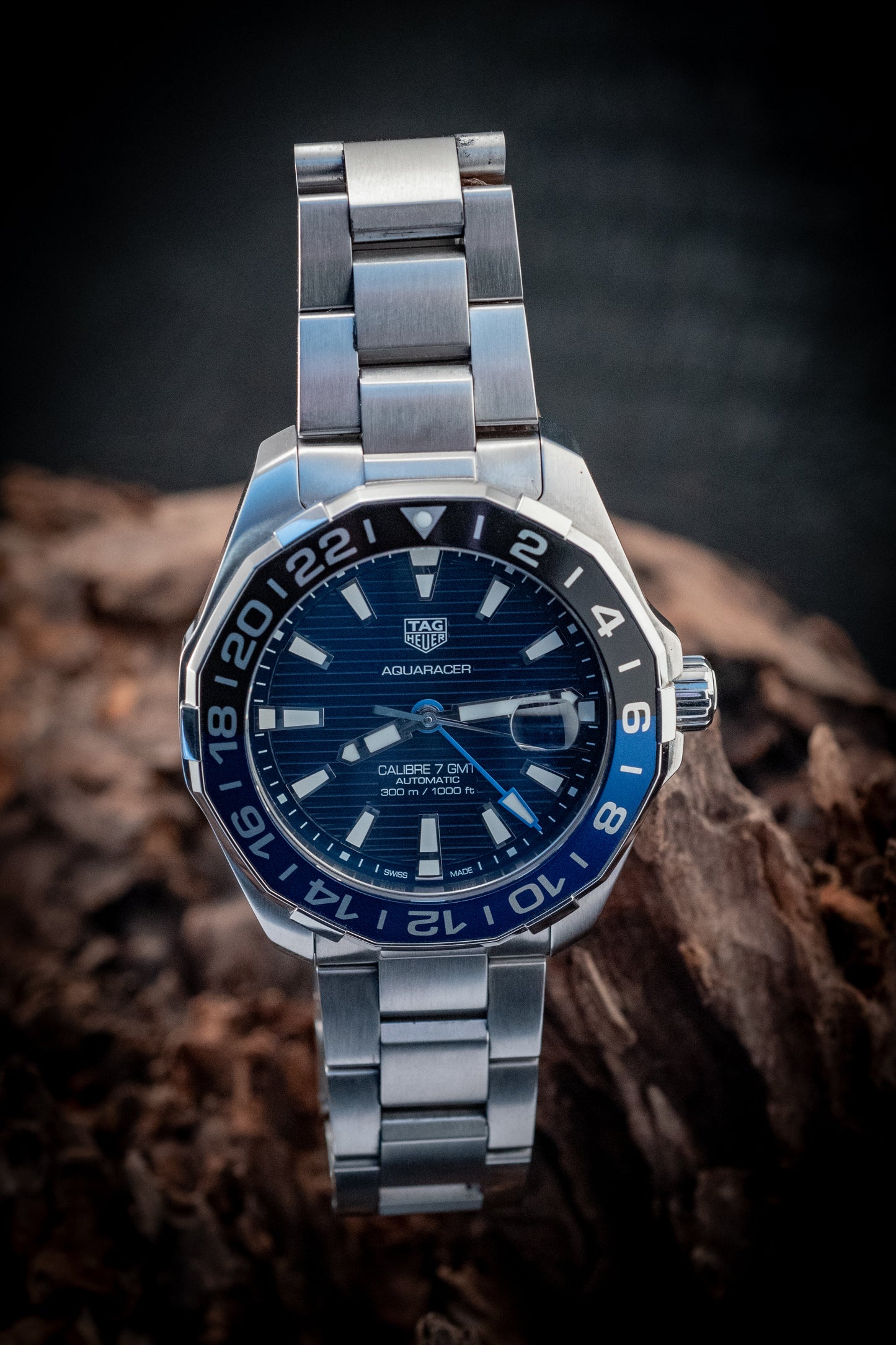 TAG Heuer 2023 Aquaracer 43MM Batman Box And Papers Ref WAY201T.BA0927