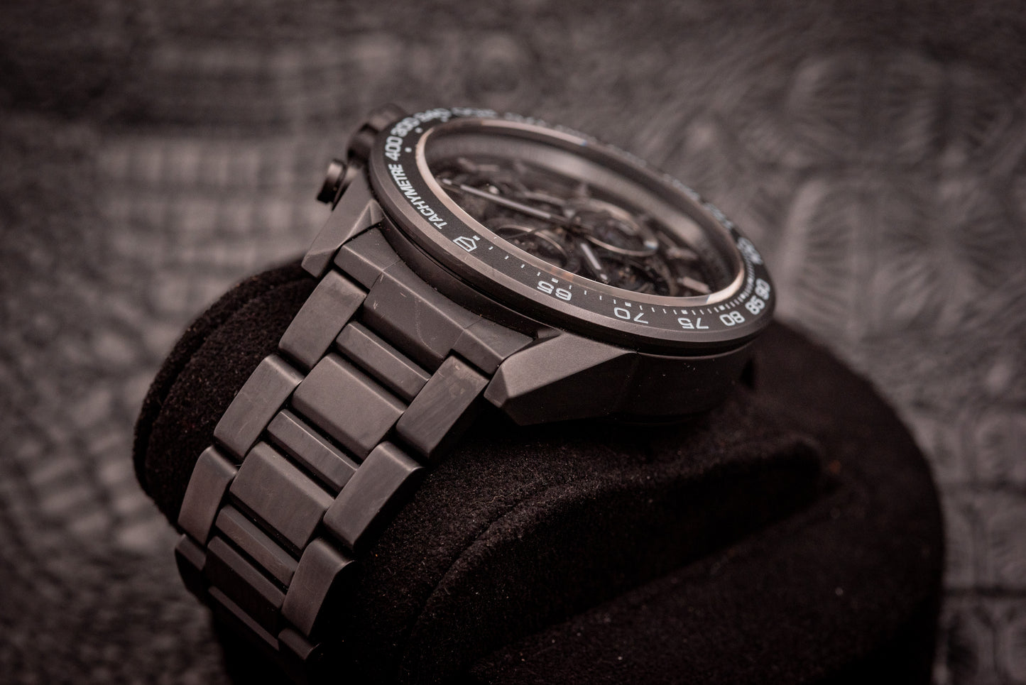 Tag HEUER Carrera Calibre HEUER 01 Ceramic Bracelet 45mm Skeleton Box And Papers Ref CAR2A91