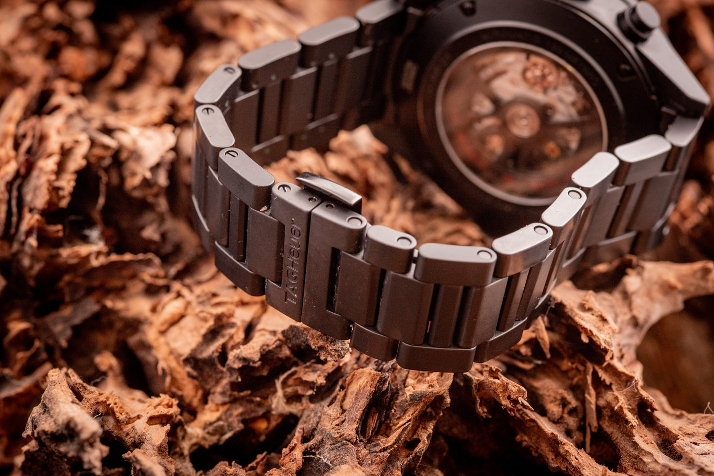 Tag HEUER Carrera Calibre HEUER 01 Ceramic Bracelet 45mm Skeleton Box And Papers Ref CAR2A91