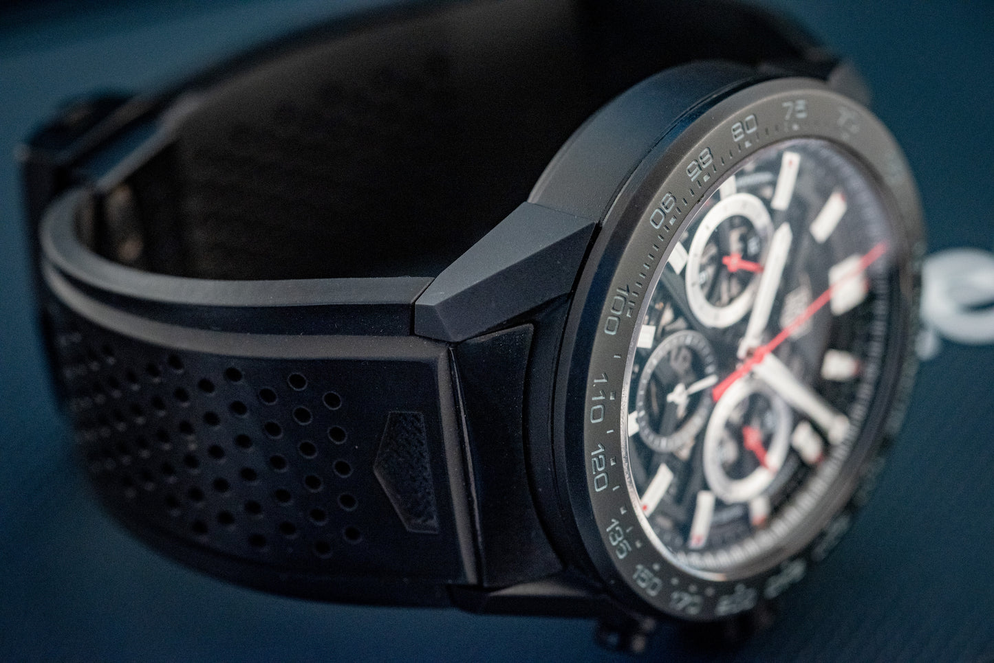 TAG Heuer Carrera Caliber Heuer 02 Chronograph CBG2A90.FT6173 Box And Papers Original Purchase Receipt