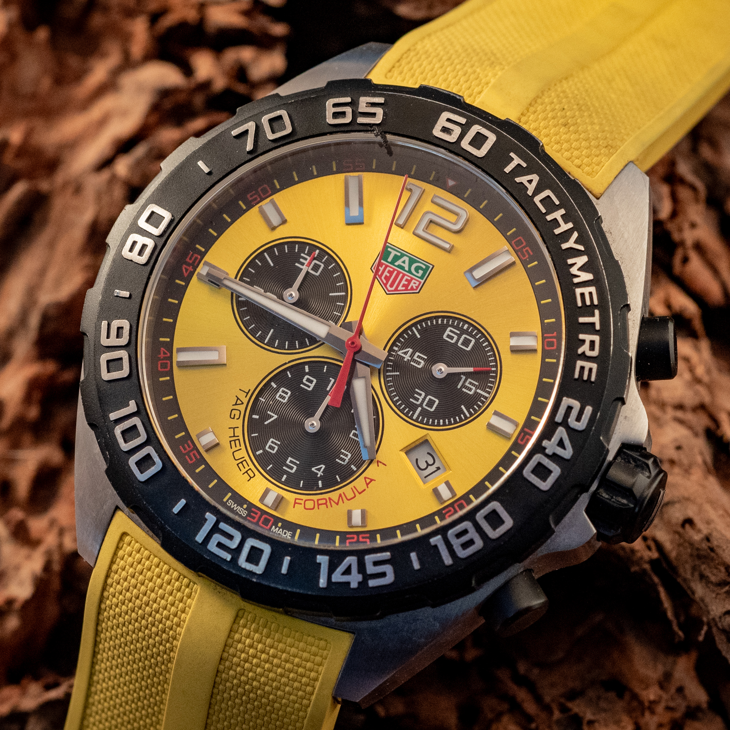 TAG Heuer Formula 1 2022 Box And Papers Purchase Receipt Yellow Ref CAZ101AM.FT8054