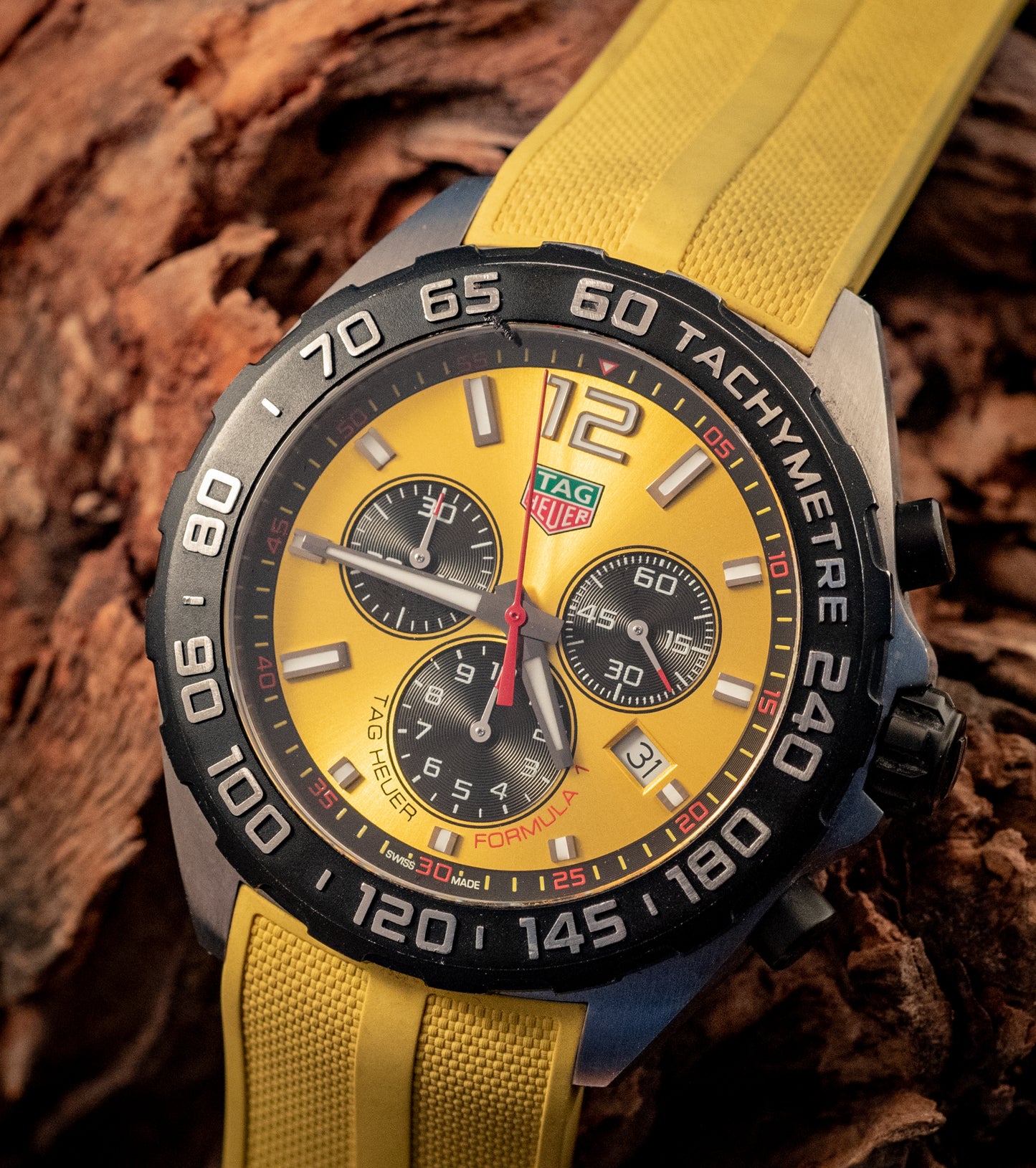 TAG Heuer Formula 1 2022 Box And Papers Purchase Receipt Yellow Ref CAZ101AM.FT8054