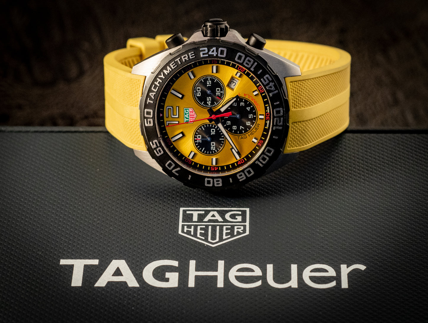 TAG Heuer Formula 1 2022 Box And Papers Purchase Receipt Yellow Ref CAZ101AM.FT8054