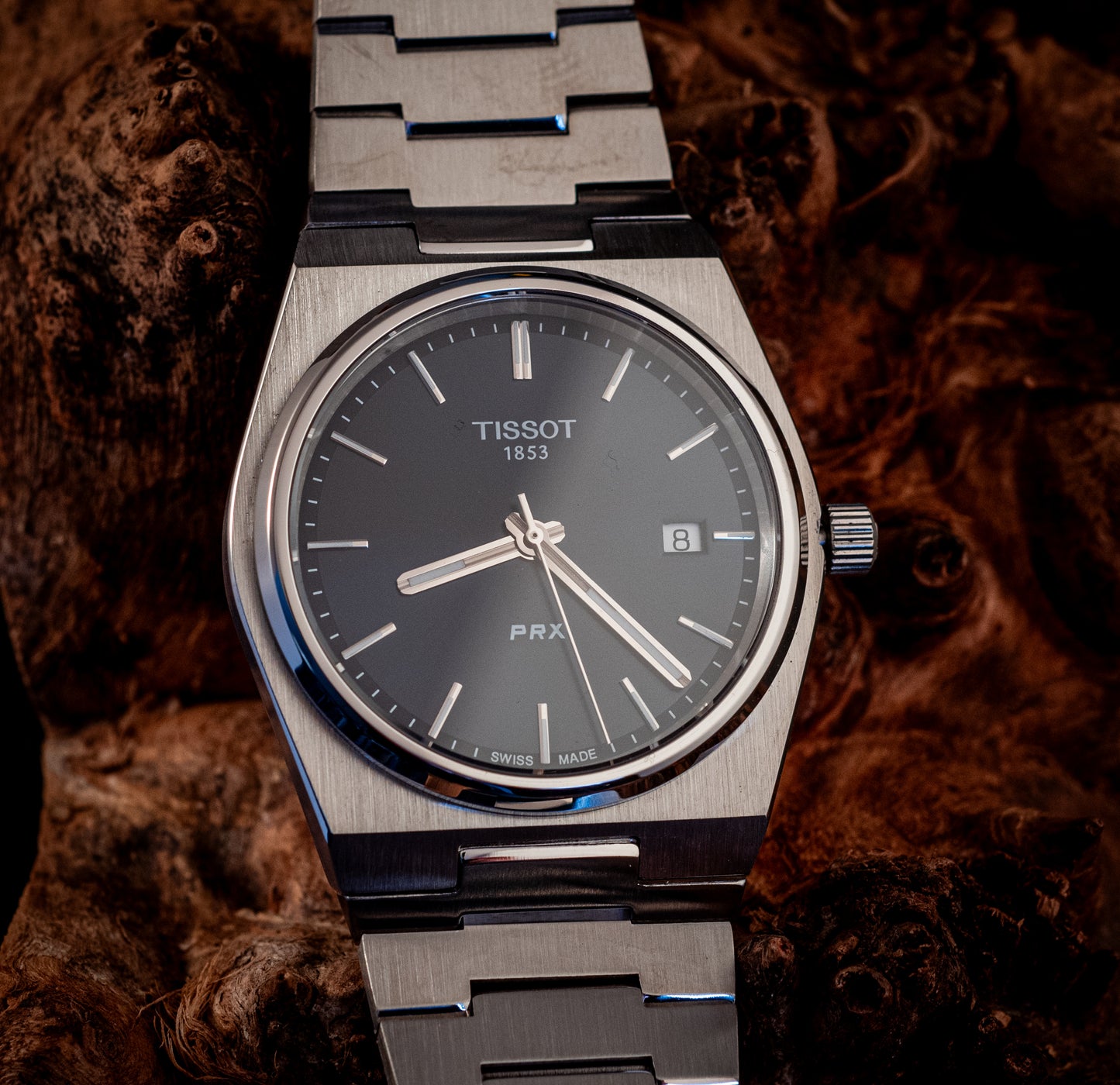 Tissot BRAND NEW PRX T-Classic Blue 40MM Box And Papers Ref T1374101104100
