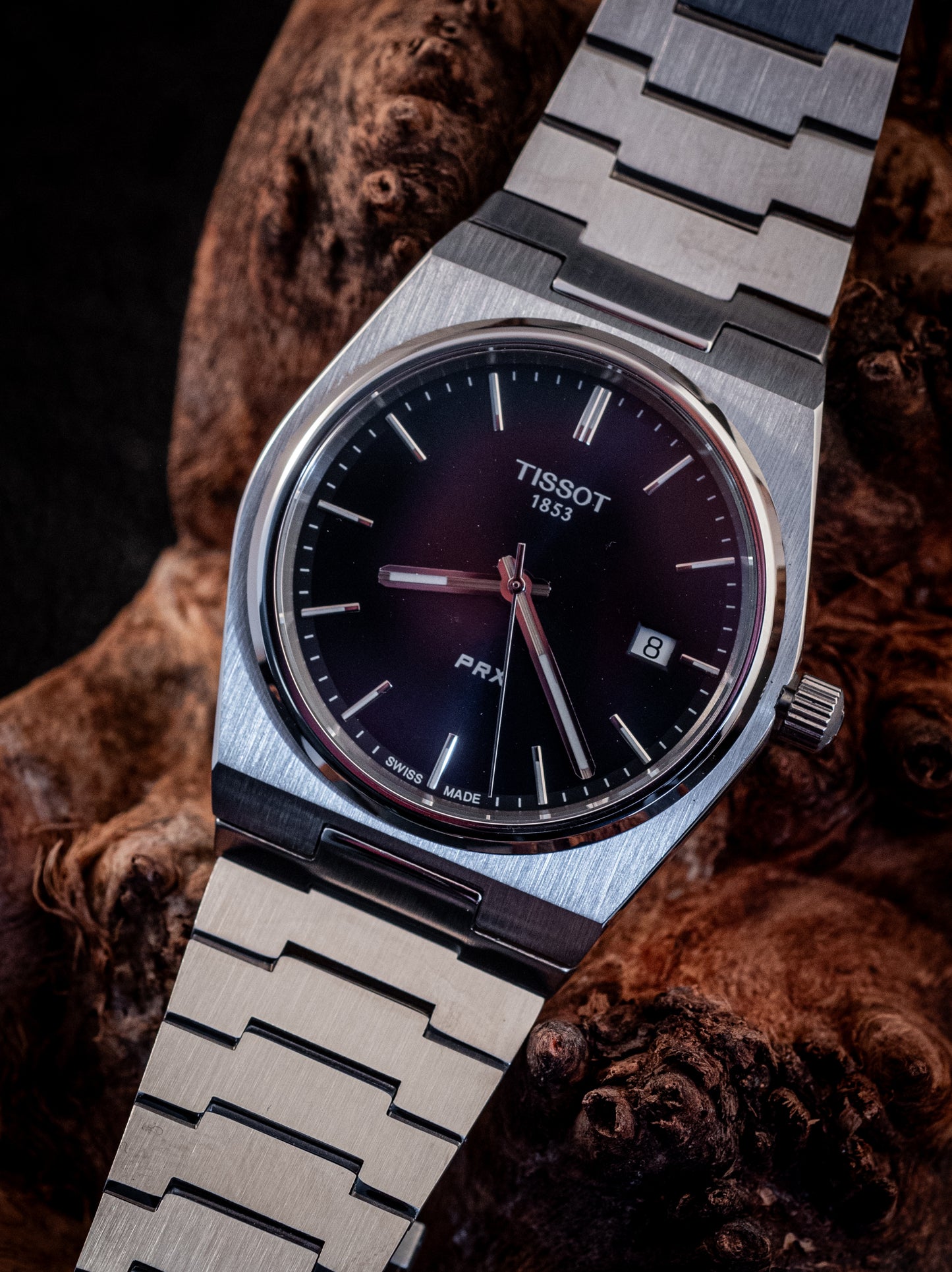 Tissot BRAND NEW PRX T-Classic Blue 40MM Box And Papers Ref T1374101104100