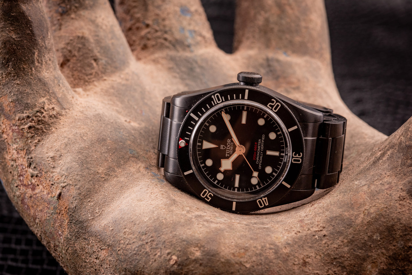 Tudor Tudor Black Bay 41 PVD Black Dial Auto 41mm Ref M79230DK Box And Papers