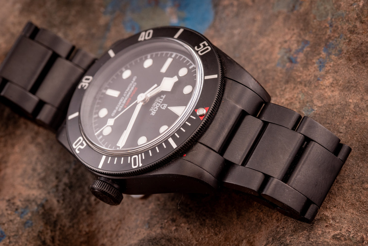 Tudor Tudor Black Bay 41 PVD Black Dial Auto 41mm Ref M79230DK Box And Papers